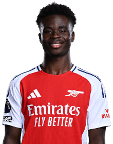 Bukayo Saka portrait